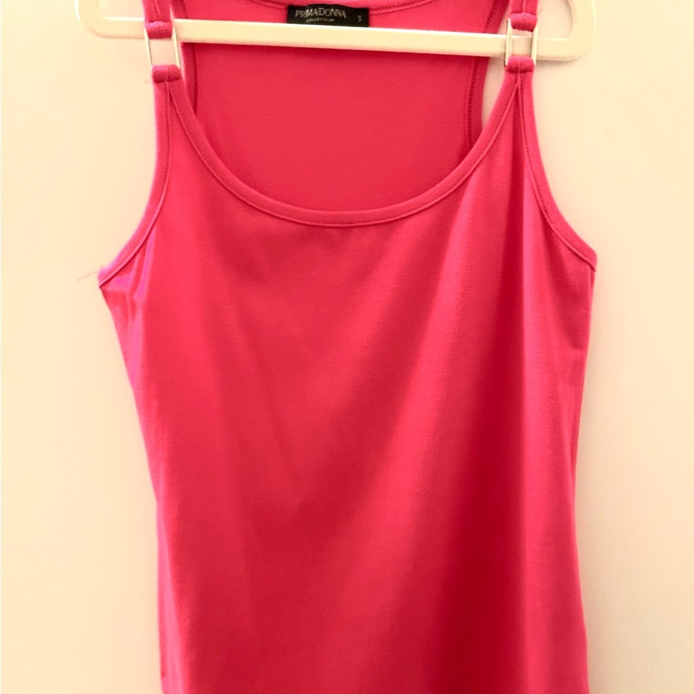 Prima Donna Bright Pink Scoop Neck Tank